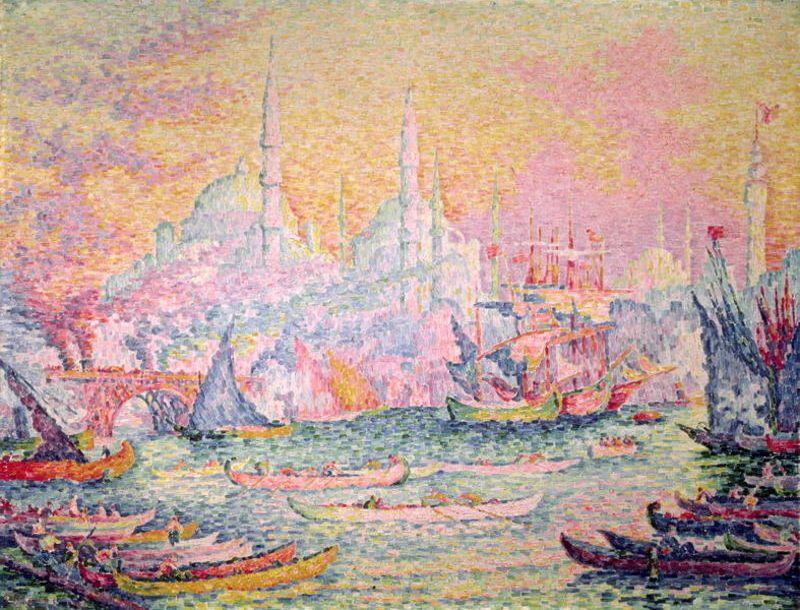 Paul Signac Istanbul oil painting picture